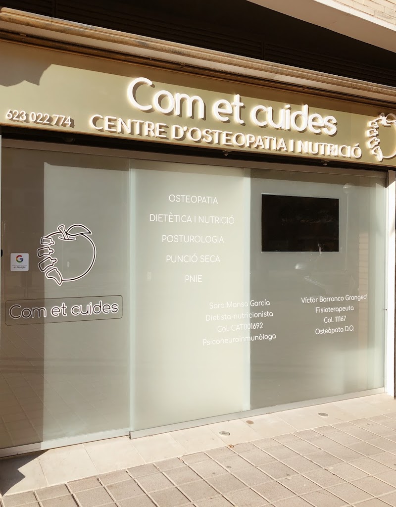 Com et cuides Centre d'Osteopatia, Fisioterapia i Nutricio