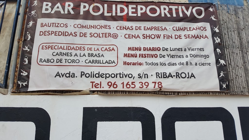 Bar Polesportiu — Carta