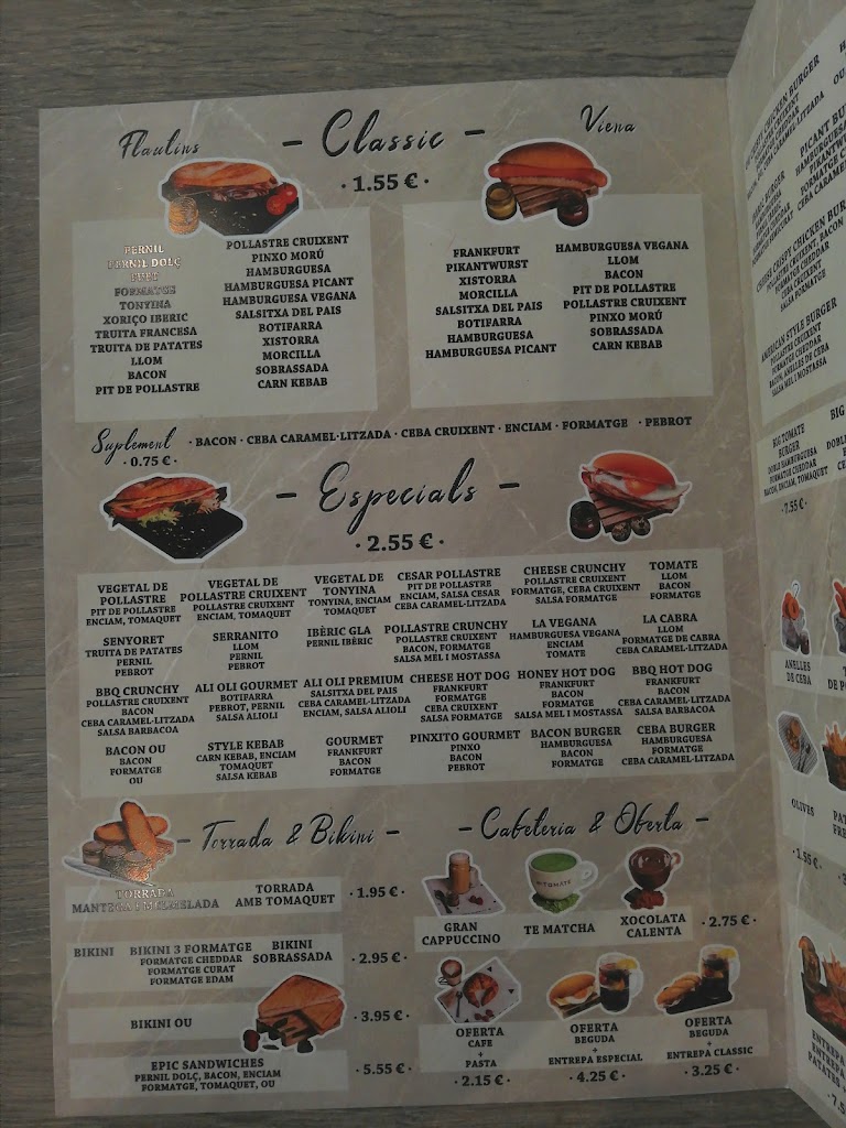 OH TOMATE — Carta