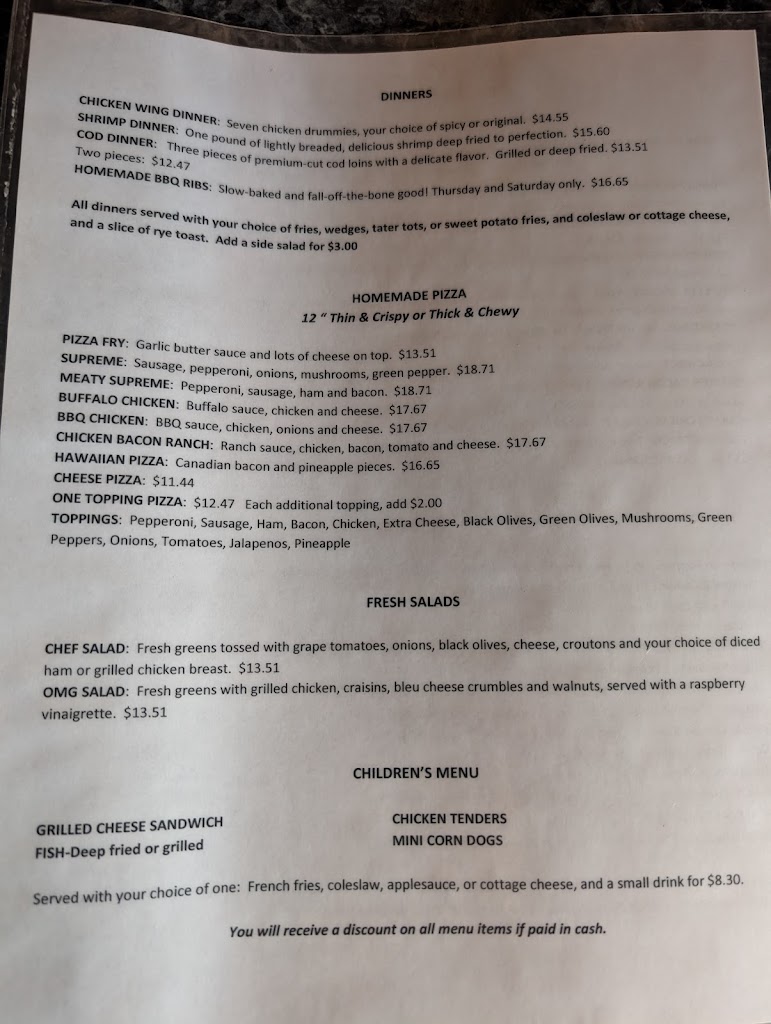  Backwoods Bar & Grill