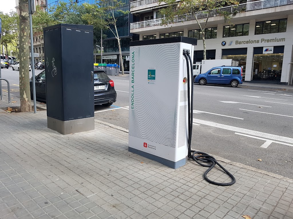 Estacion de carga de vehiculos electricos