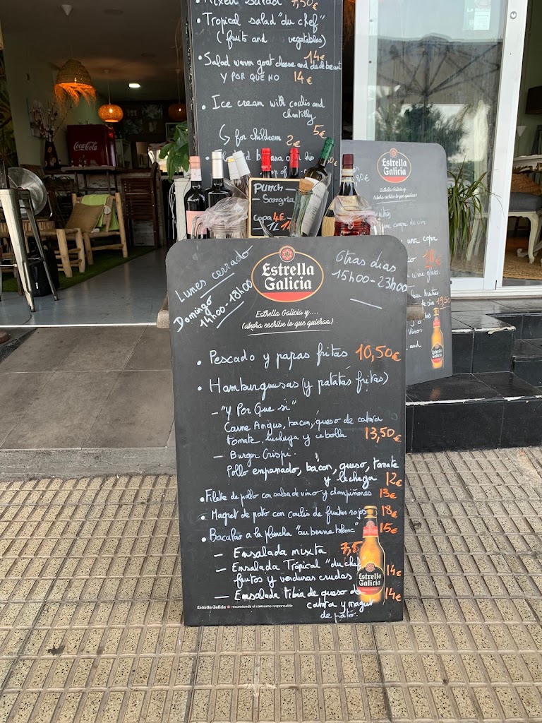 ?y porque no? — Carta