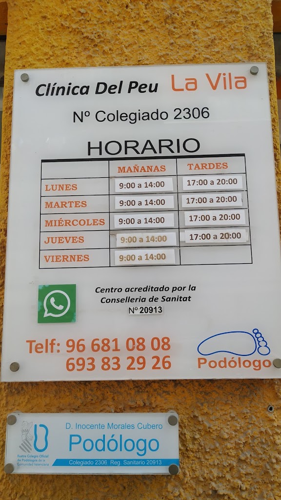 Clinica Podologica Inocente Morales
