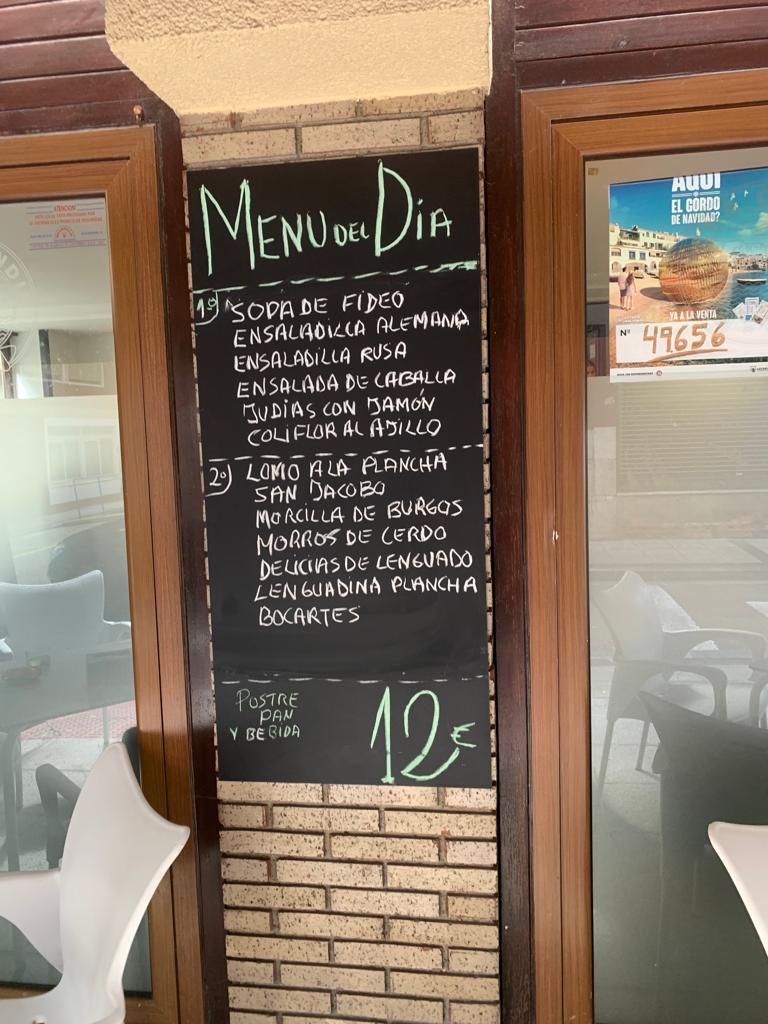 Pena Candil — Carta