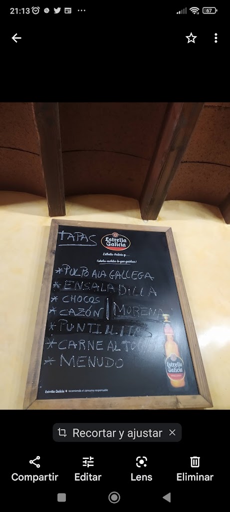 Bar Piuna — Del propietario