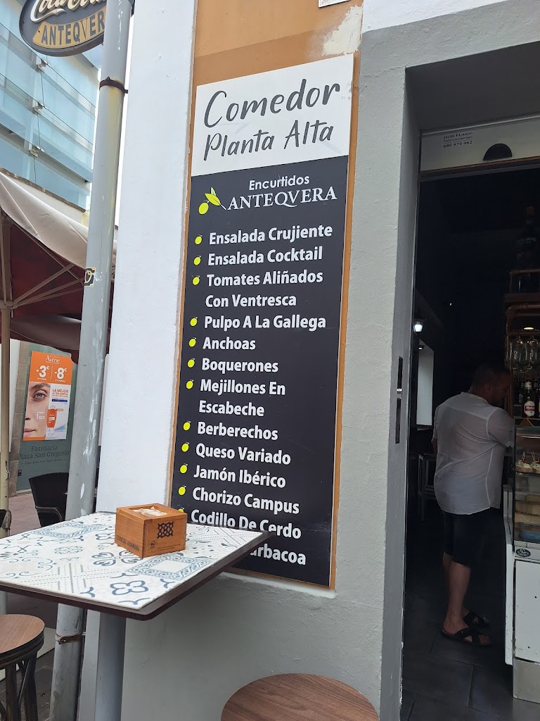 Bar Encurtidos Antequera Telde — Carta