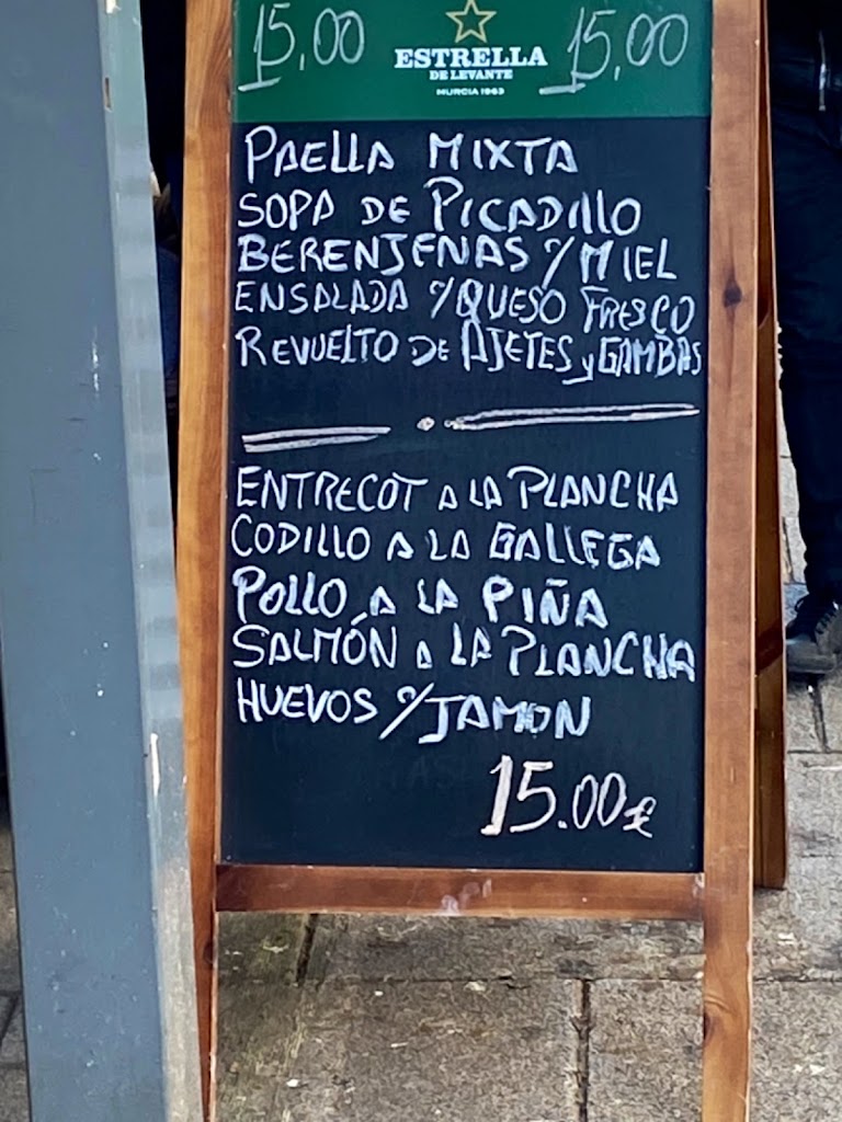 El Refectorio de Ibiza — Carta