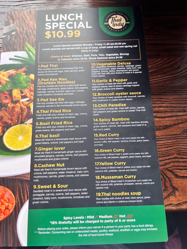 Thai Indy Restaurant