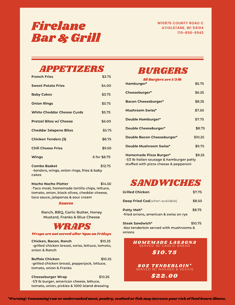  Firelane Bar & Grill