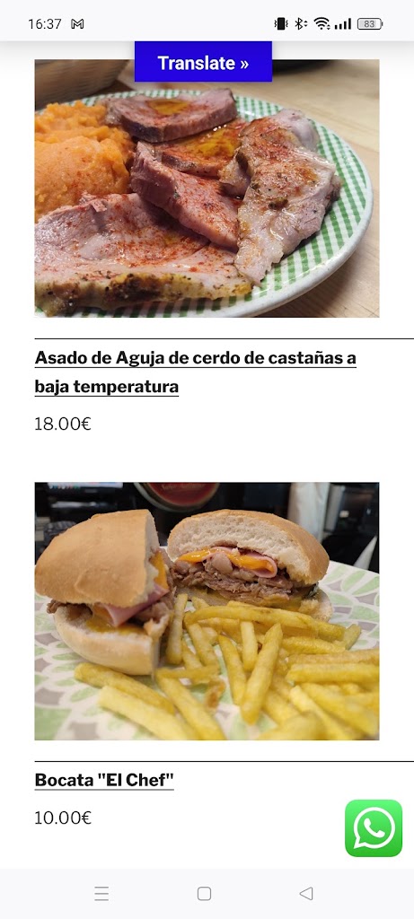 La Malquerida — Carta