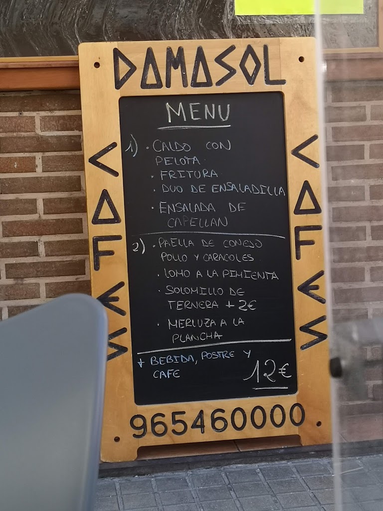 Bar Hermanos Zapata — Carta