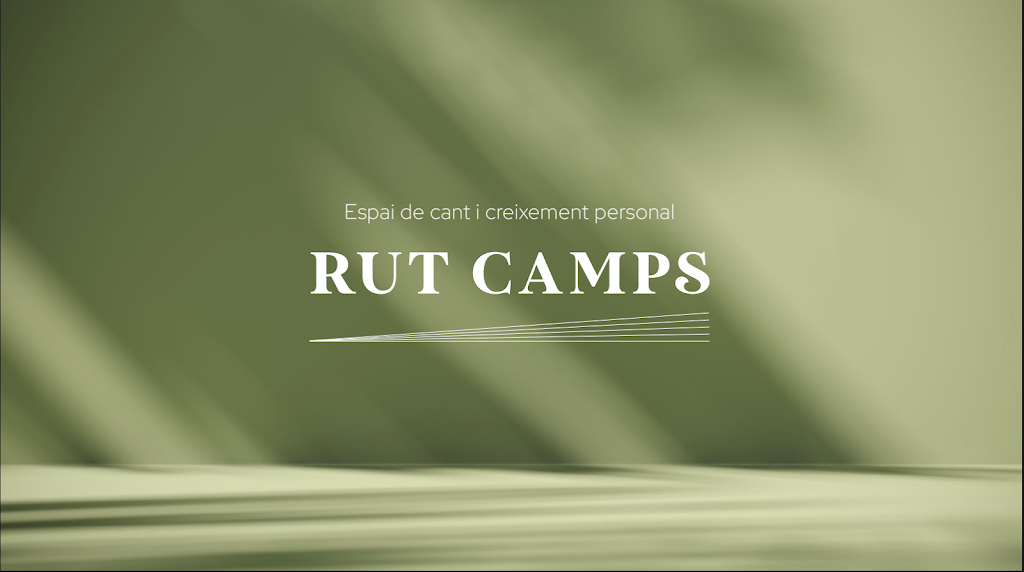 Rut Camps Espai de cant i Creixement Personal