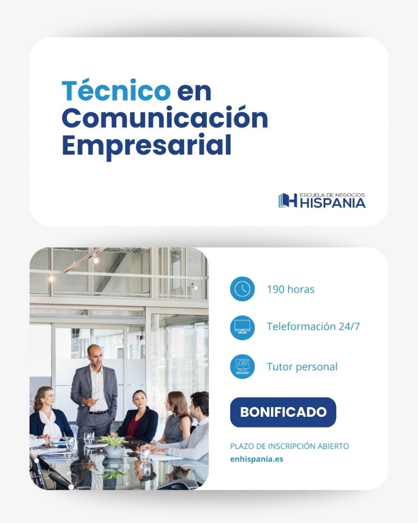 Escuela de Negocios Hispania | Formacion Bonificada para Empresas — Mas recientes