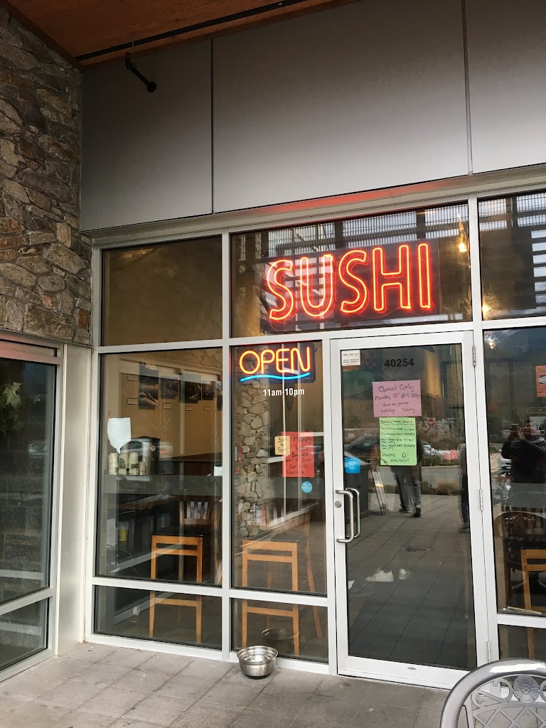Samurai Sushi Squamish Garibaldi in Squamish