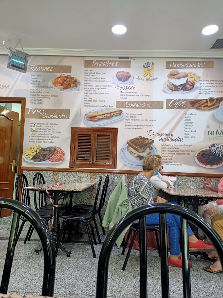 Chocolateria churreria Don Churro — Carta