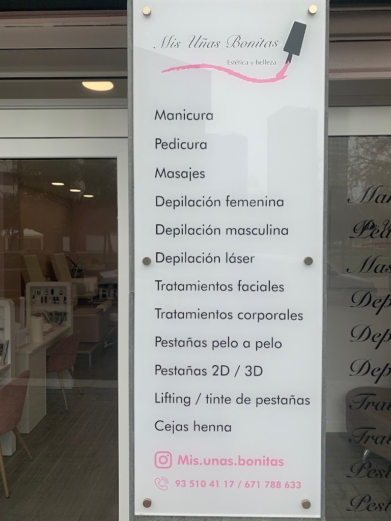 Mi Pelu Mis unas bonitas — Carta