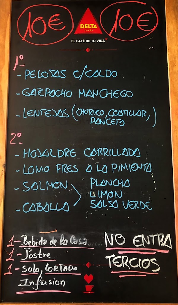 Taperia Lisboa — Carta