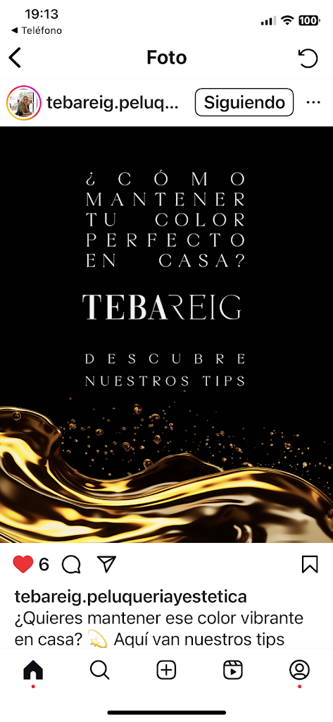 Teba Reig - Peluqueria & Estetica — Mas recientes
