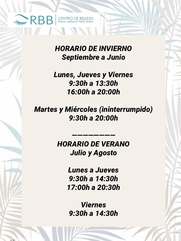 Rbb Centro de Belleza — Mas recientes