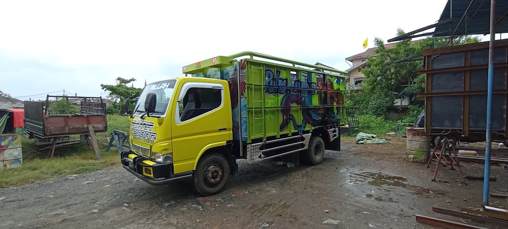 Bengkel las bak truk karoseri LM (LANGKAHMAJU))