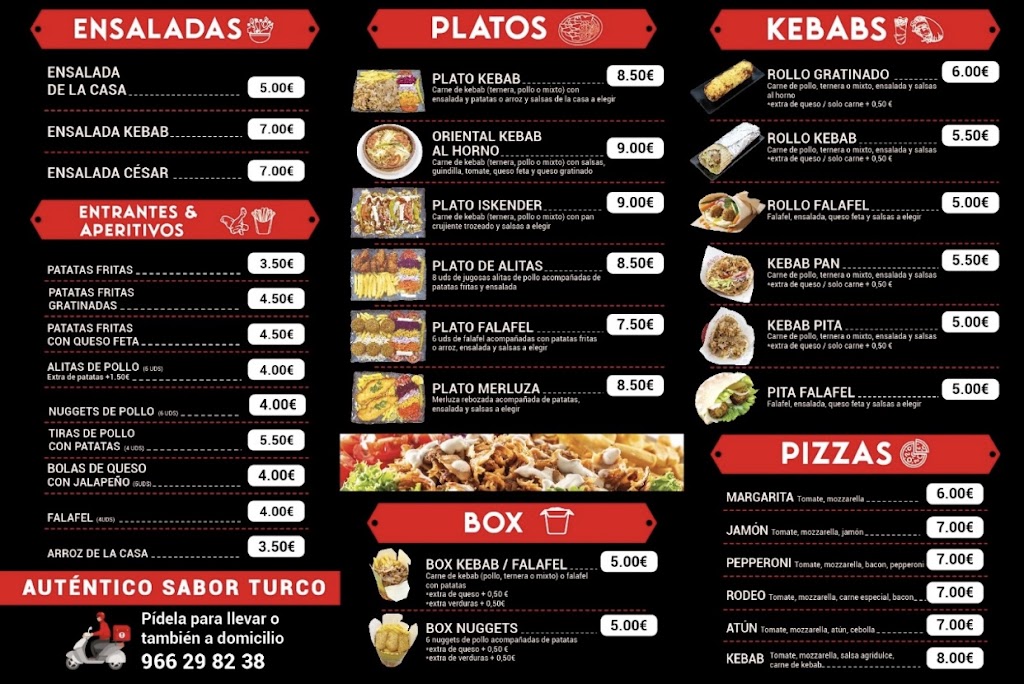 Passage's Kebab Varto 2 — Carta