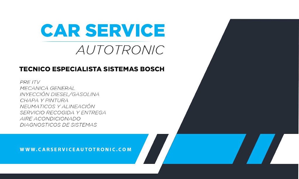 Bosch Car Service Autotronic — Del propietario