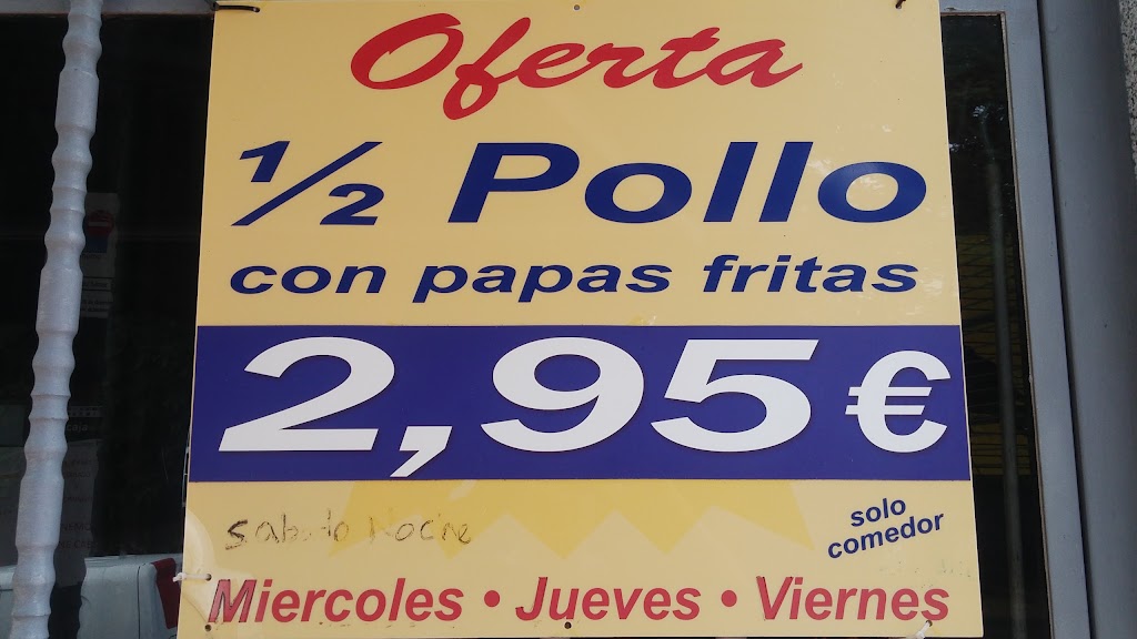 Restaurante Rincon Brasileno — Carta
