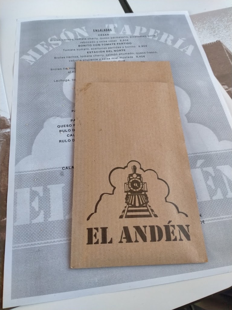 Meson El Anden — Carta