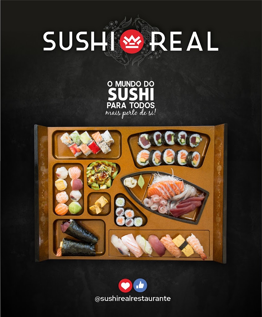 Restaurante Japones - SUSHI REAL, VILA REAL — Carta