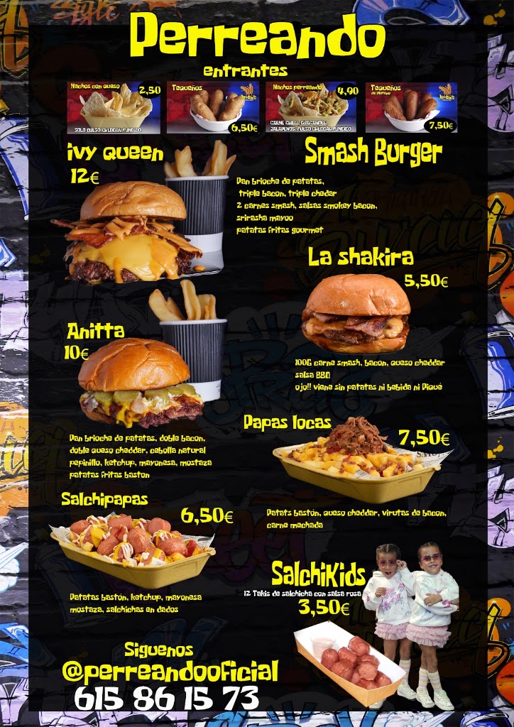Perreando Av. los Estados 16. Fuenlabrada — Carta
