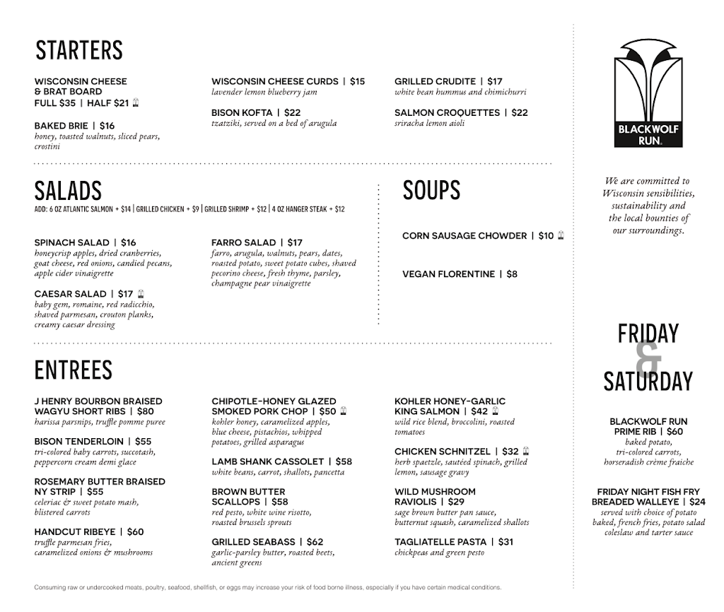  Blackwolf Run Restaurant