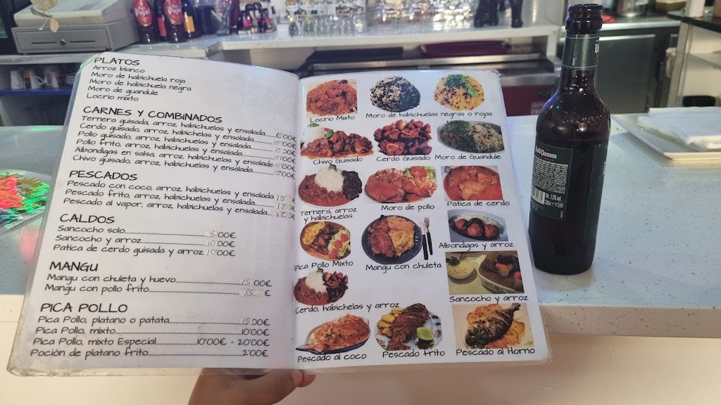 Bar Caribeno — Carta