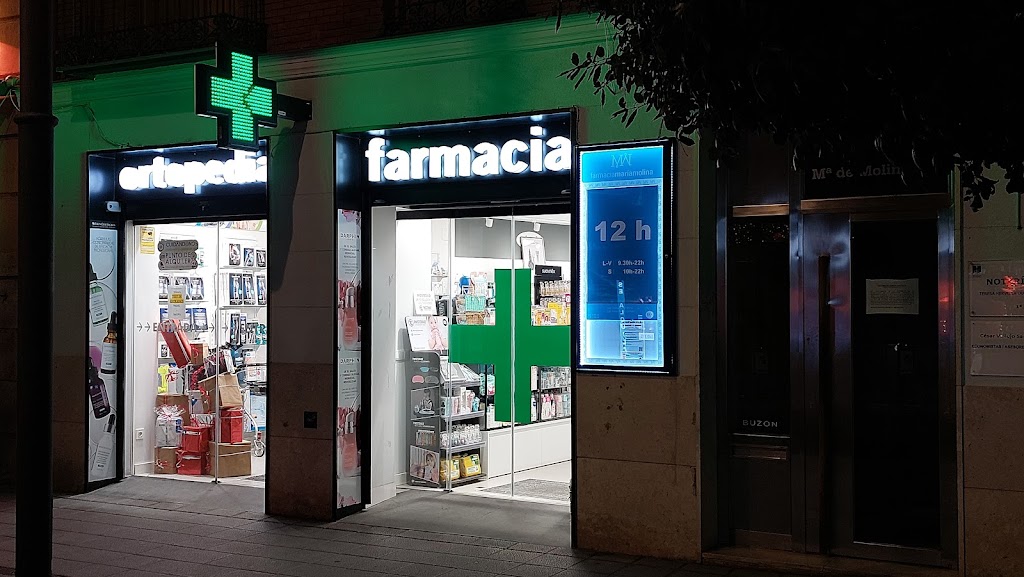 FARMACIA MARIA MOLINA, C.B. (Ldos. Teresa Roman Vitoria y Salvia Alvarez Carballo)