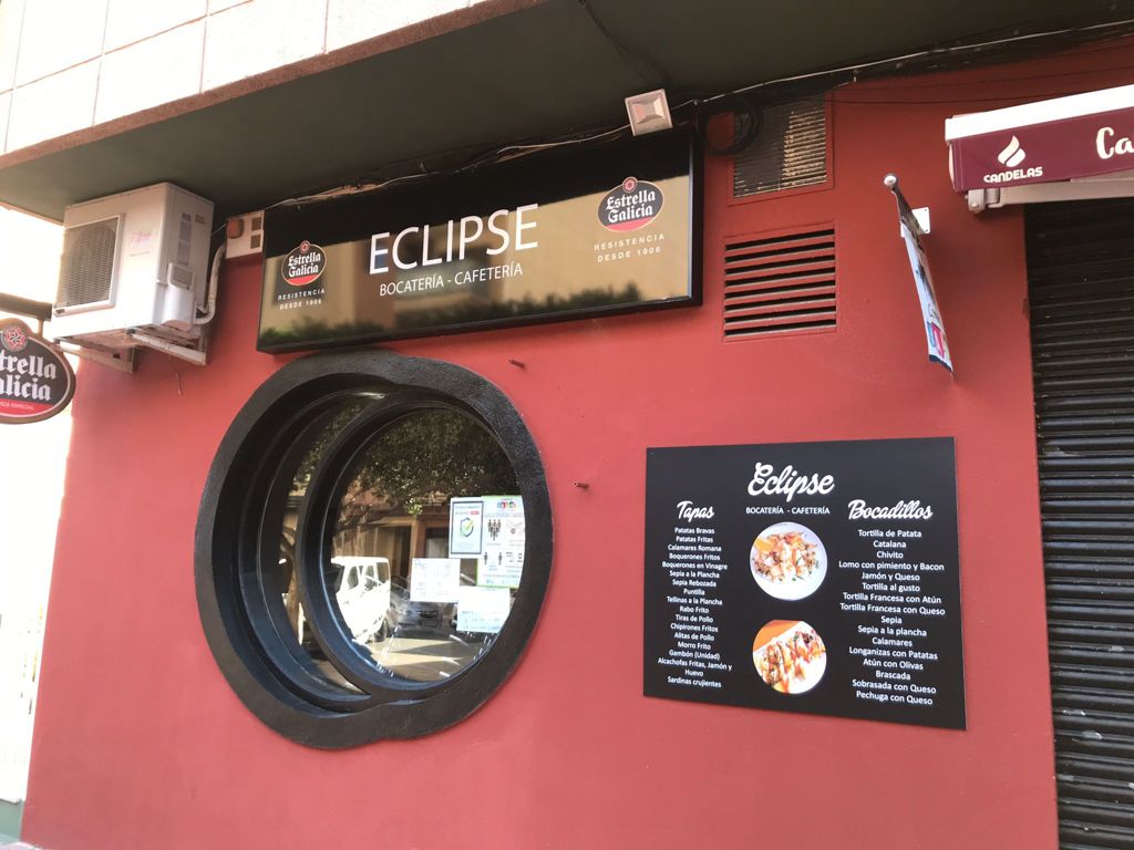 Eclipse cafe bar — Carta