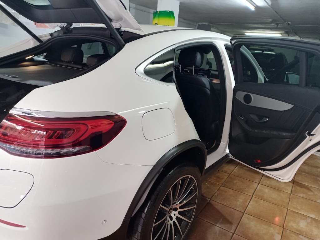 Lavado de coches con a mano