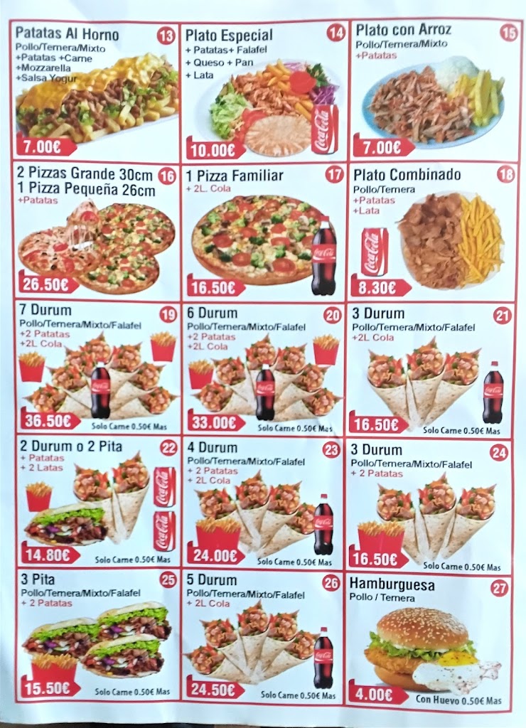 Said Doner Kebab — Carta