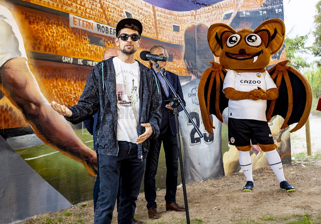 Mural Ruta Arte Urbano - Valencia FC