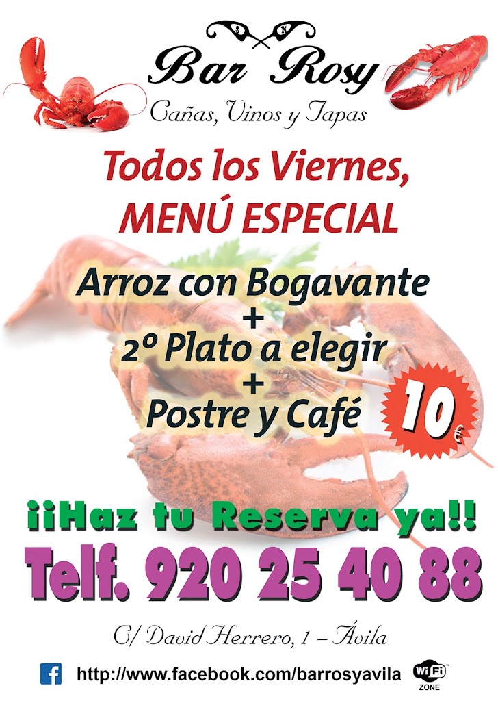 Bar Rosy — Del propietario