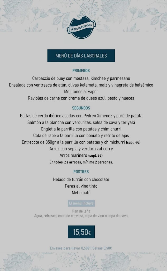 A Mossegades — Carta