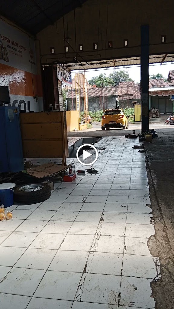 Bengkel kaki kaki.. Kerso maju motor