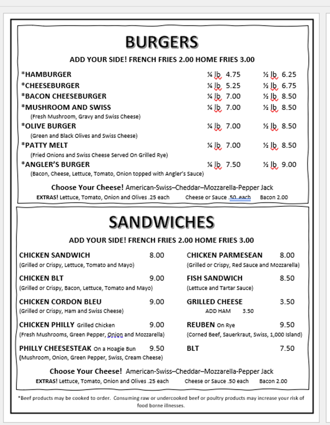  Anglers Bar & Grill and Campground