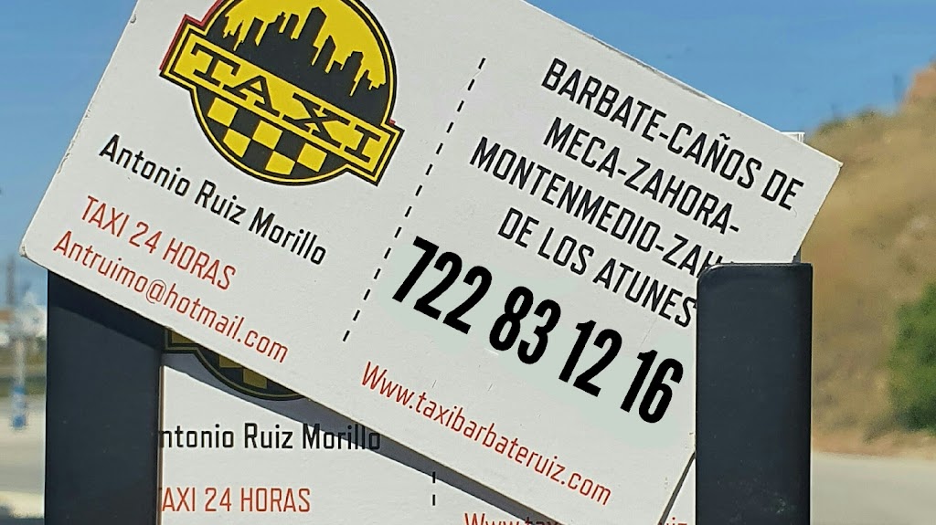 TAXI BARBATE A. RUIZ Tf 722831216