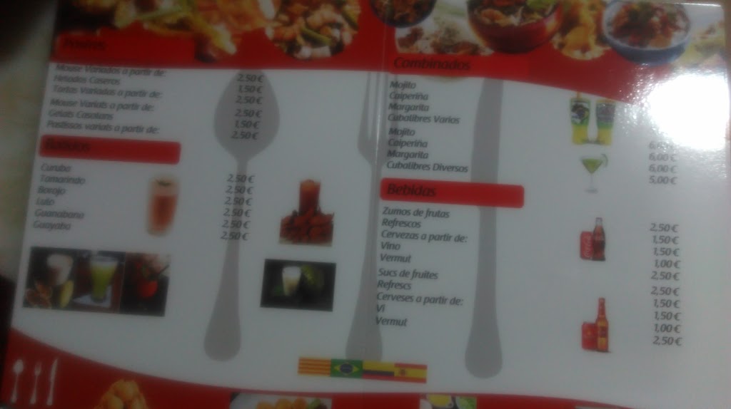 Bar Lautrec Cafeteria i Tapes — Carta