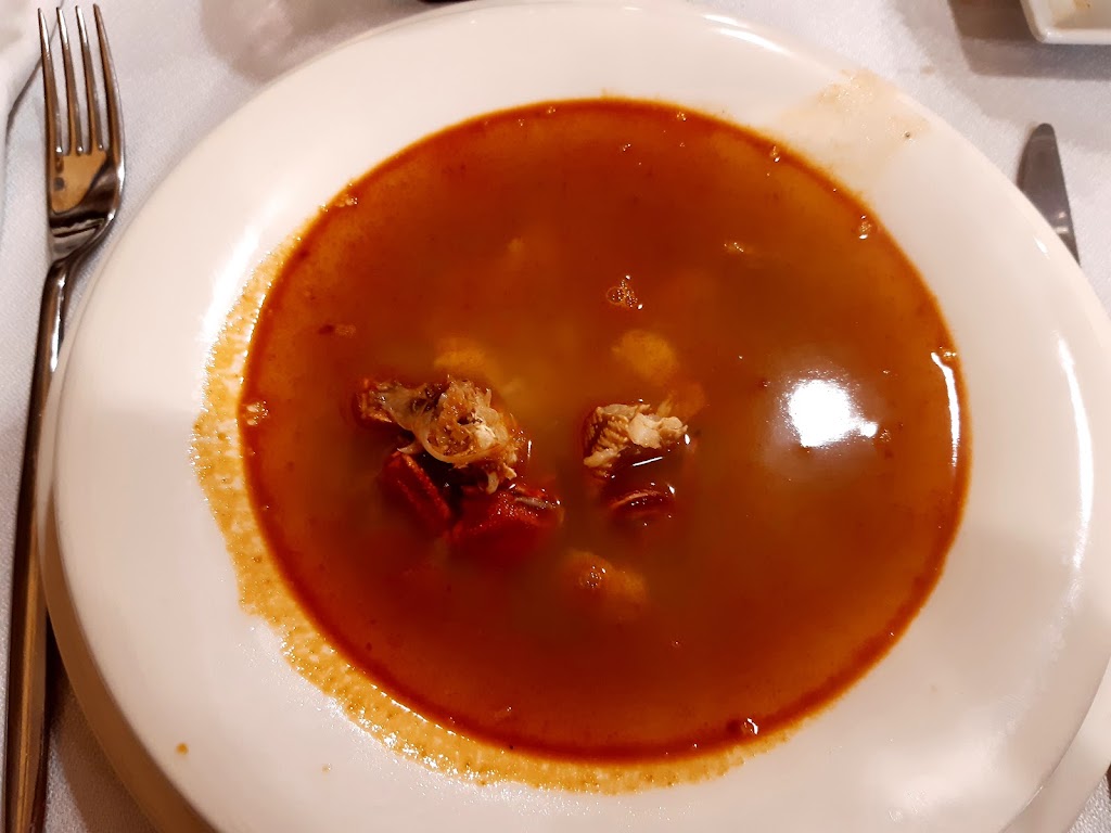 Restaurante Faro de Luarca — Sopa de tomate