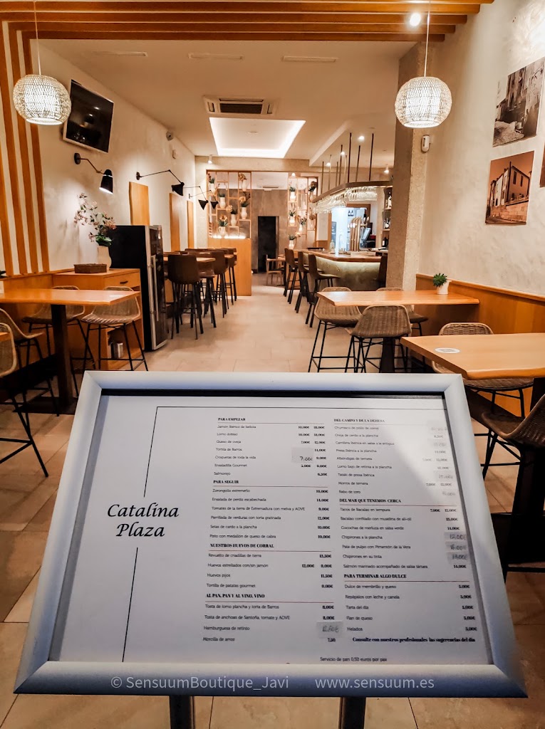 Restaurante Catalina Plaza — Carta