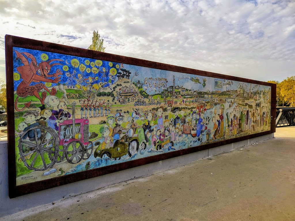 Mural Pilarin Bayes TORDERA SomRiu