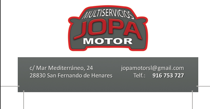 Multiservicios Jopa Motor S.L. — Del propietario