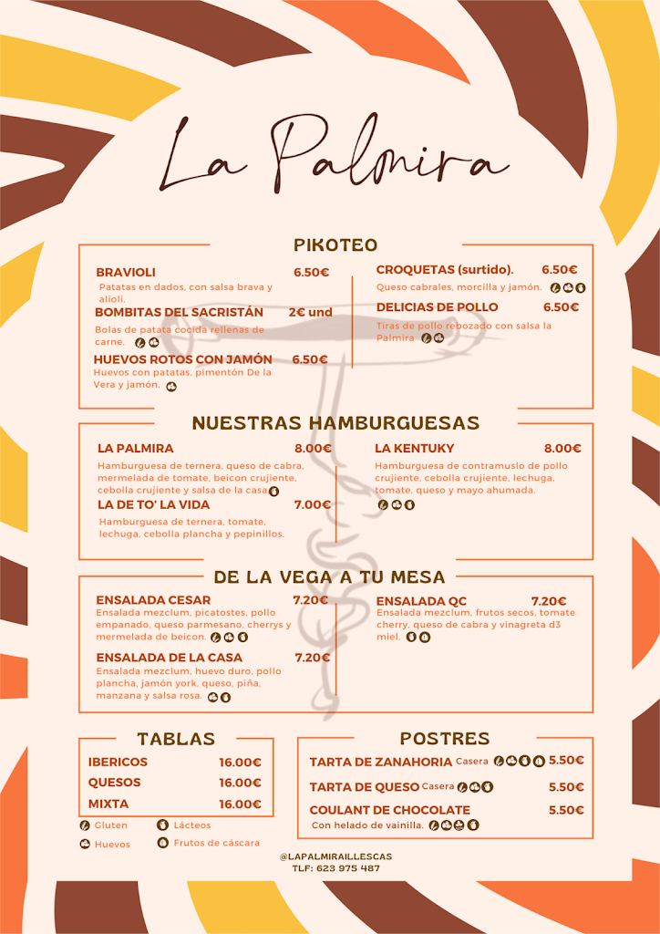 La Palmira — Carta