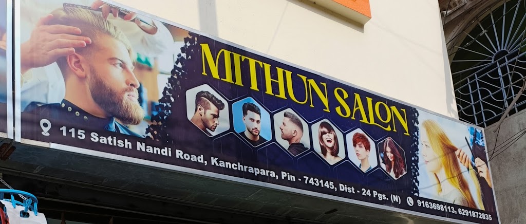 Mithun Salon Hair Makeup Studio Kanchrapara