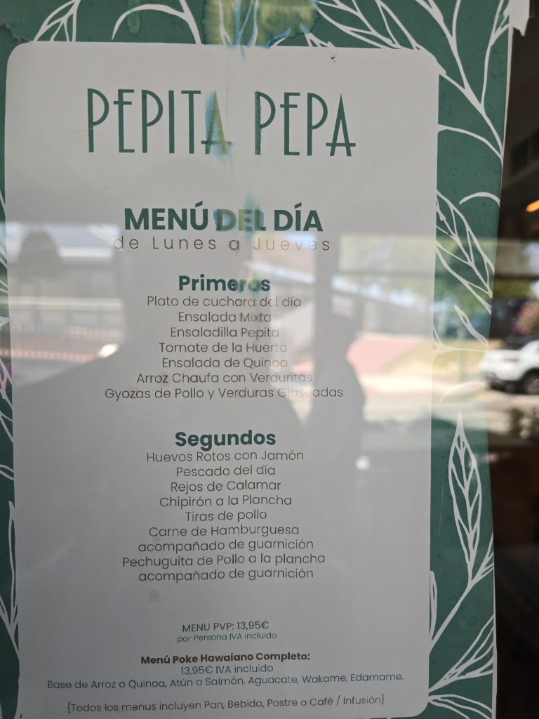 Pepita Pepa — Carta